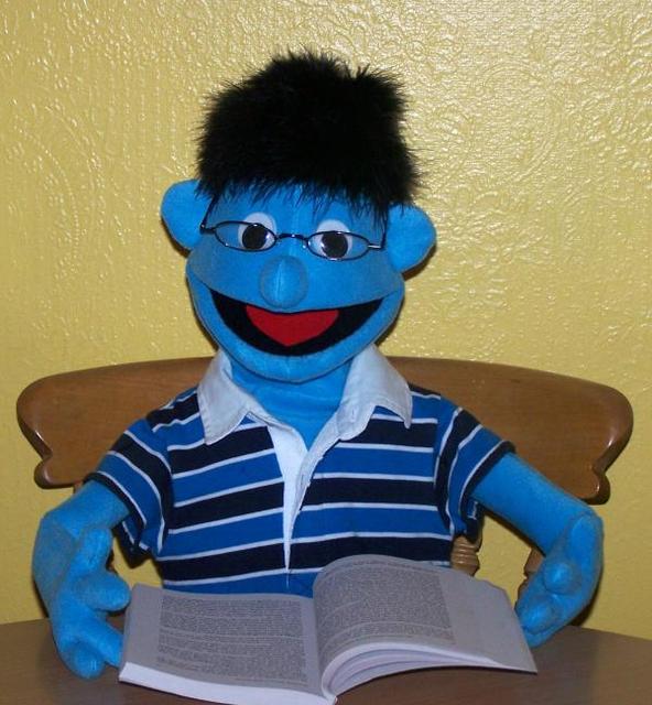 Blue Puppet